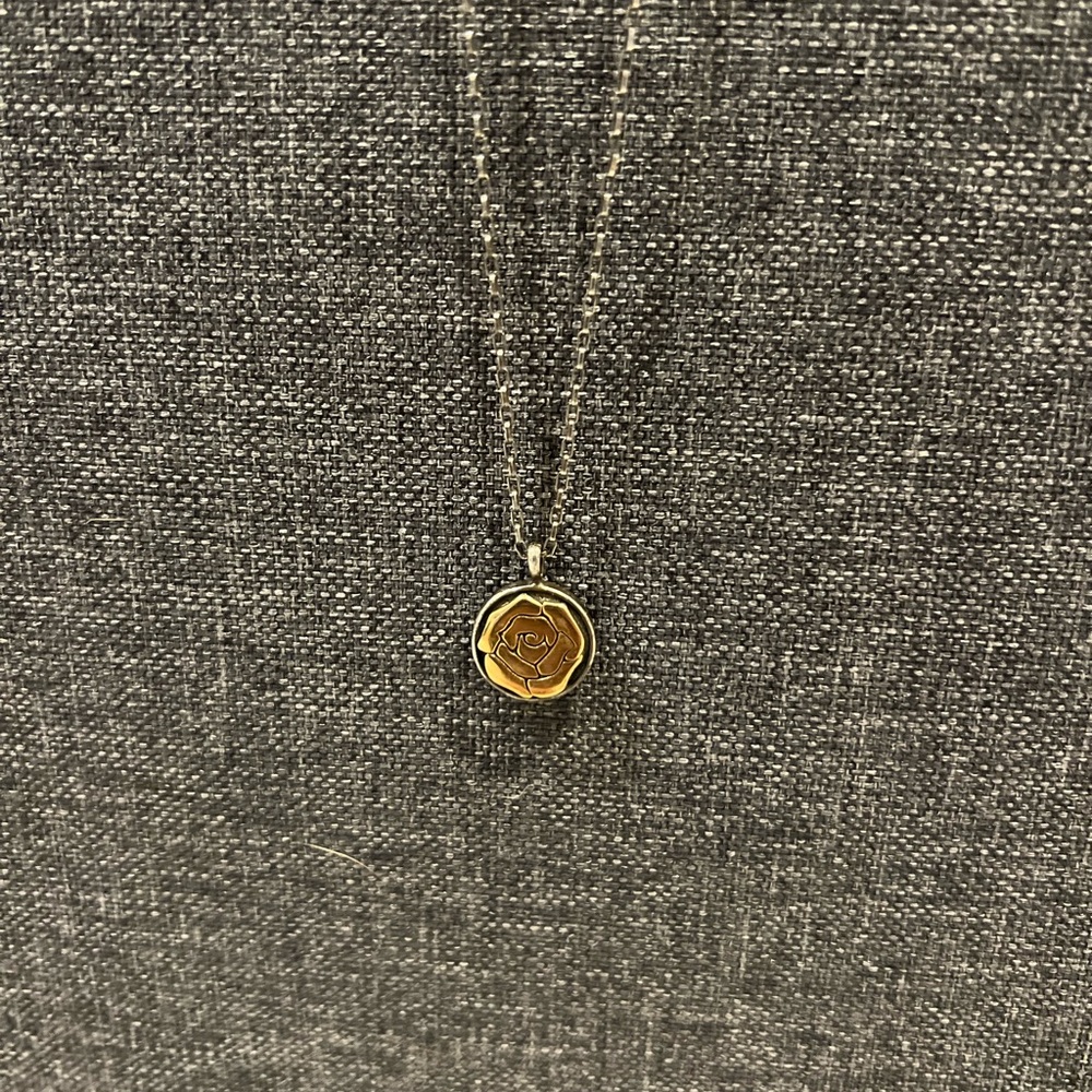 Silpada *rare* sterling silver and brass necklace